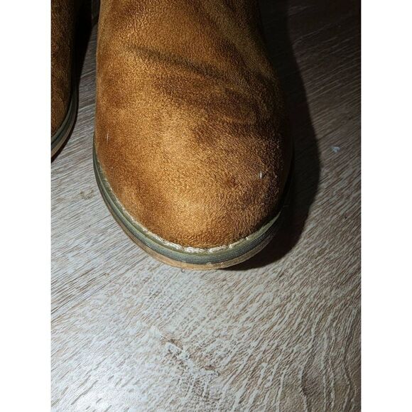 New Boutique‎ by Corkys Cognac Booties Fall Crisp Ankle Boots Shoes Women’s 11 - Picture 13 of 15